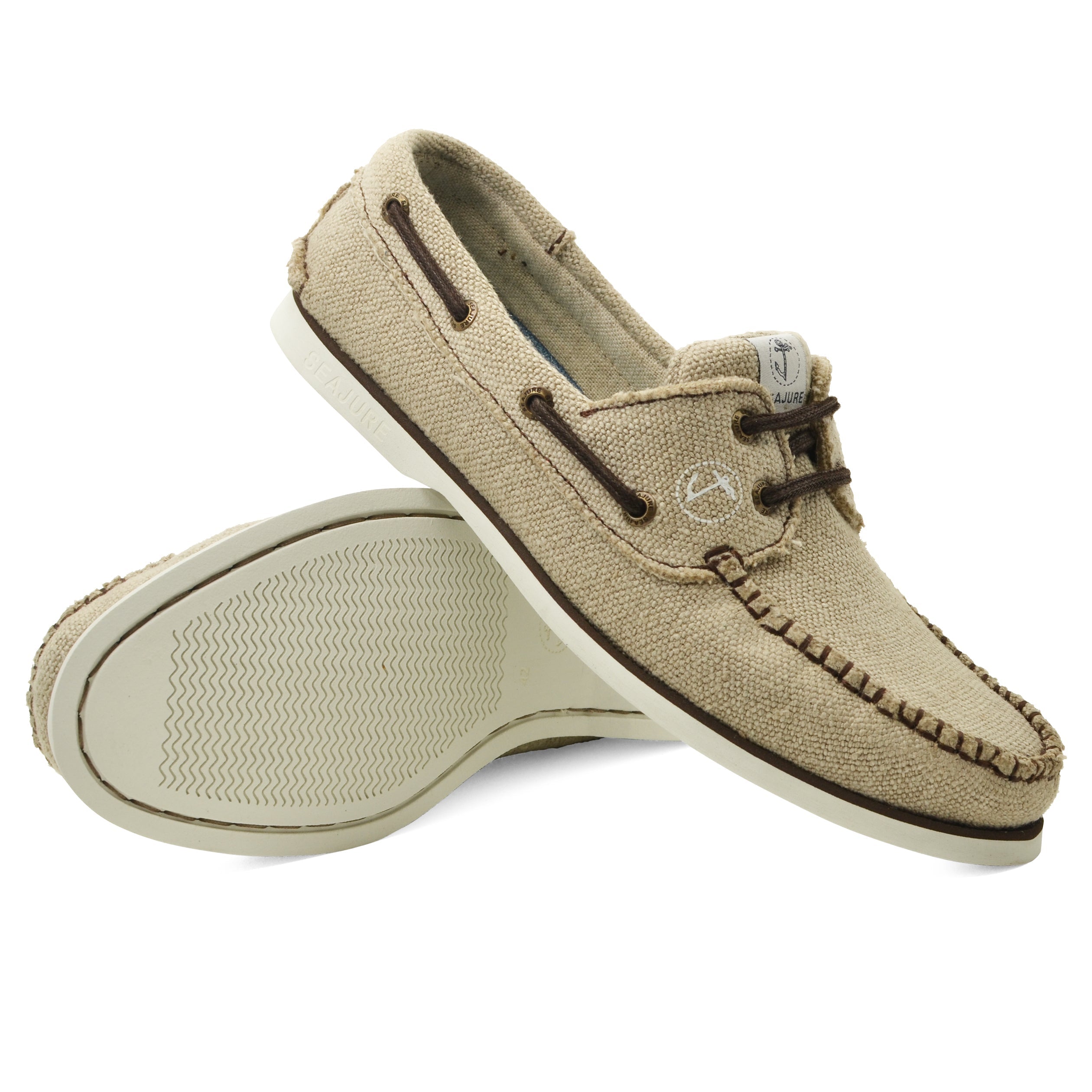 Men Hemp & Vegan Boat Shoe Achmelvich - Navella