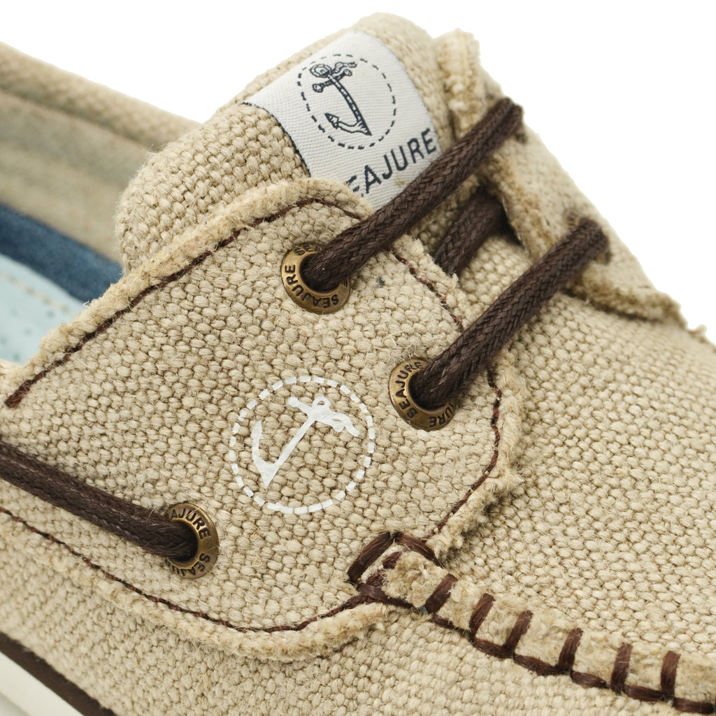 Men Hemp & Vegan Boat Shoe Achmelvich - Navella