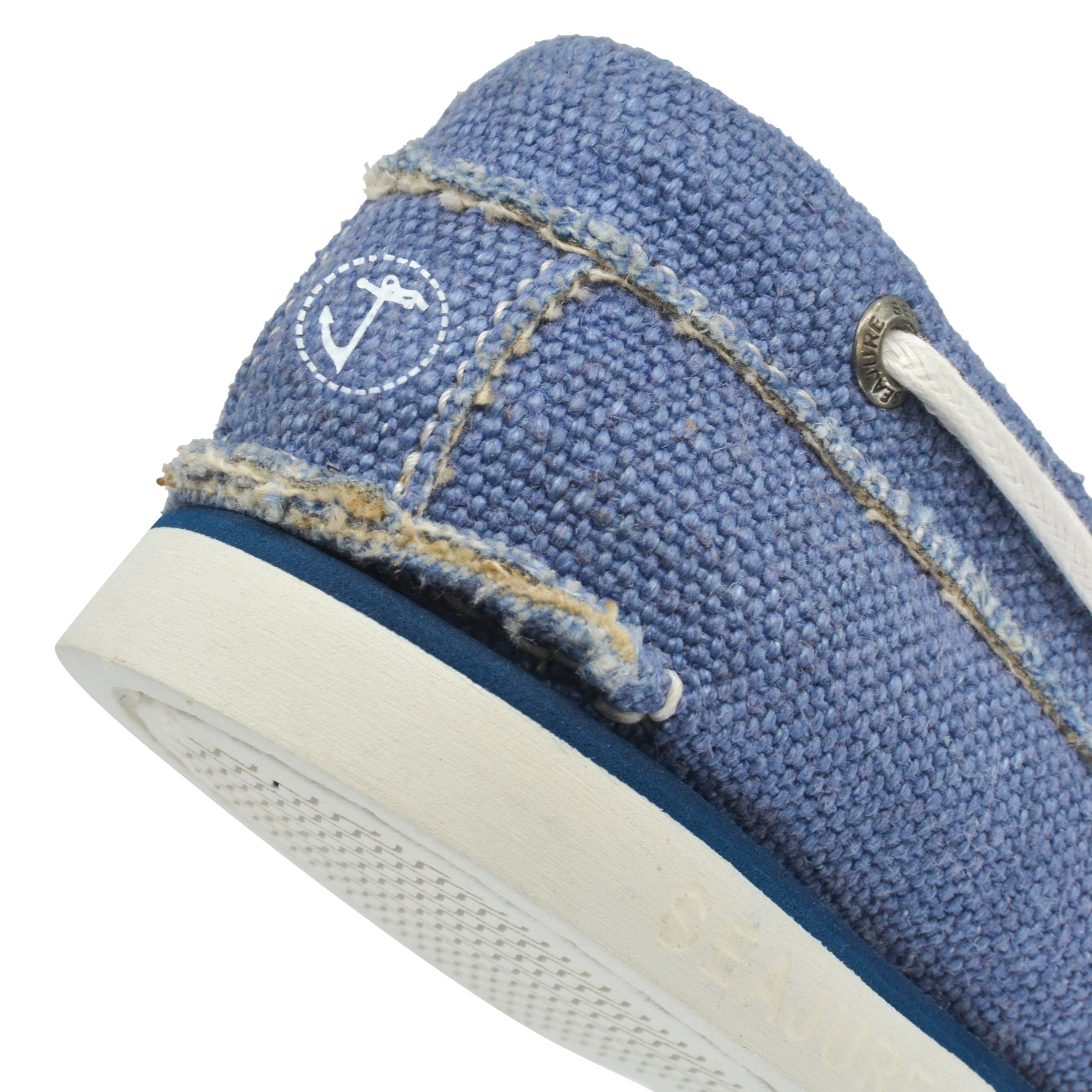 Men Hemp & Vegan Boat Shoe Fidden - Navella
