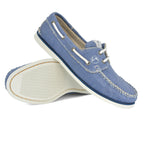 Men Hemp & Vegan Boat Shoe Fidden - Navella