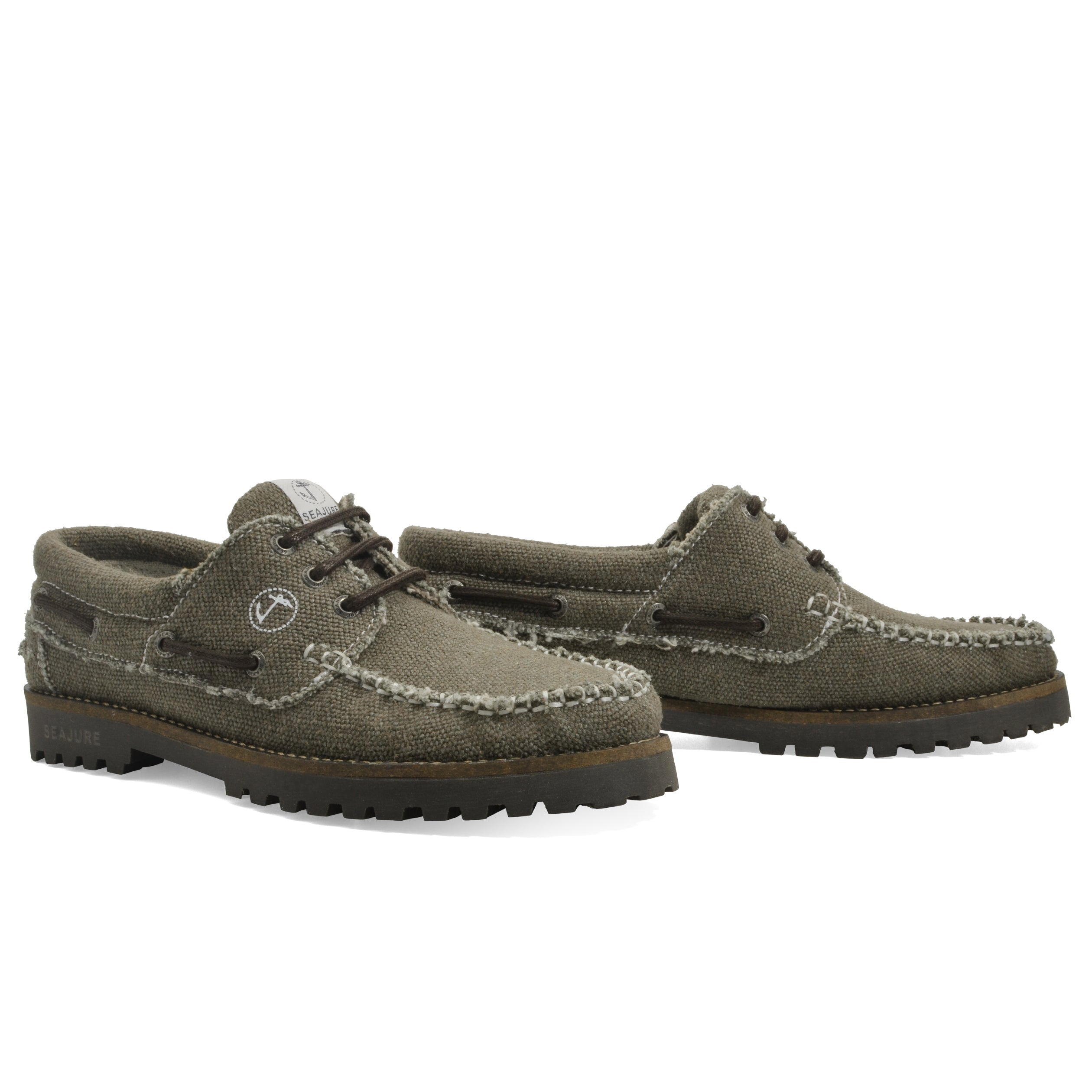 Men Hemp & Vegan Boat Shoe Vik - Navella