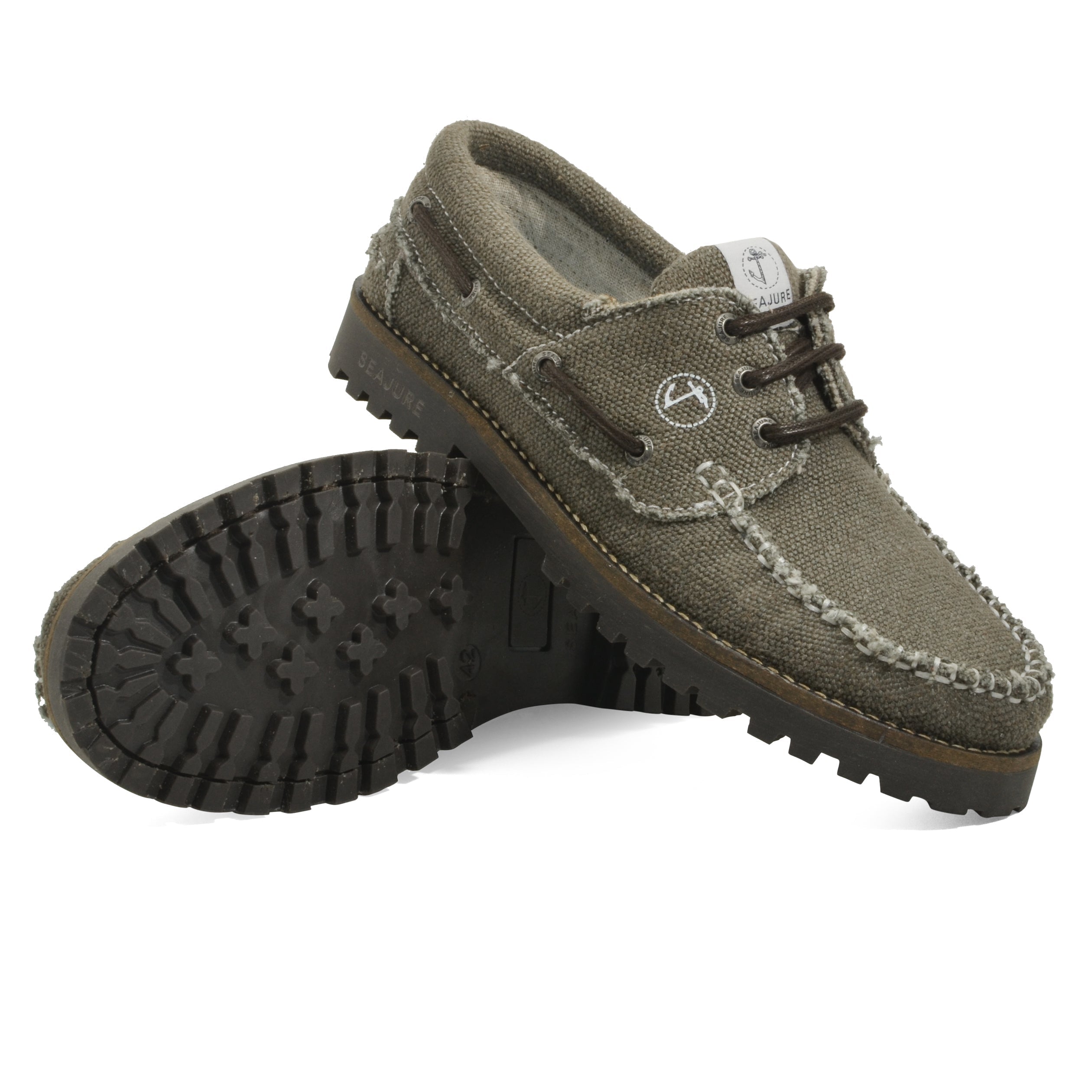 Men Hemp & Vegan Boat Shoe Vik - Navella
