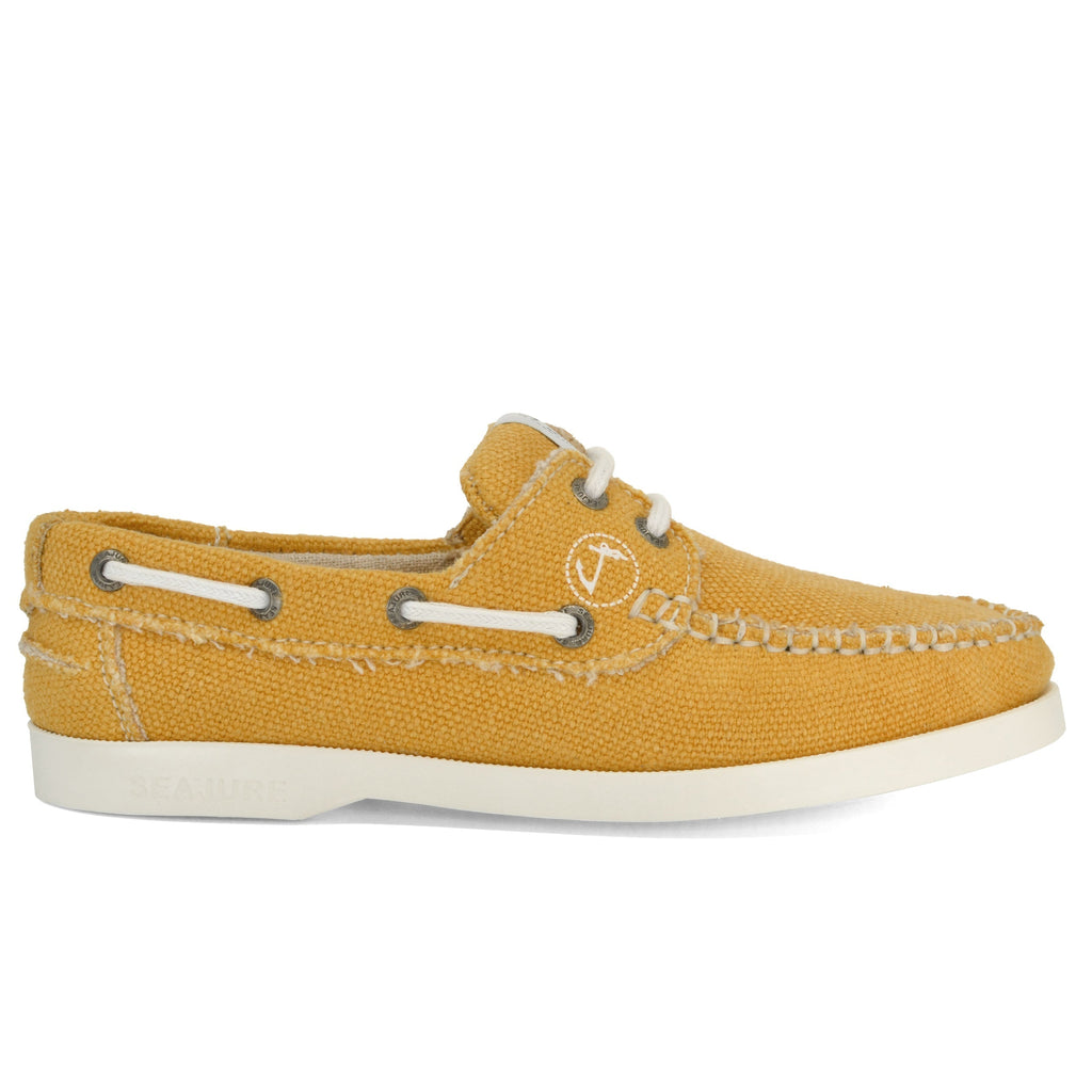 Women Hemp & Vegan Boat Shoe Saharun - Navella