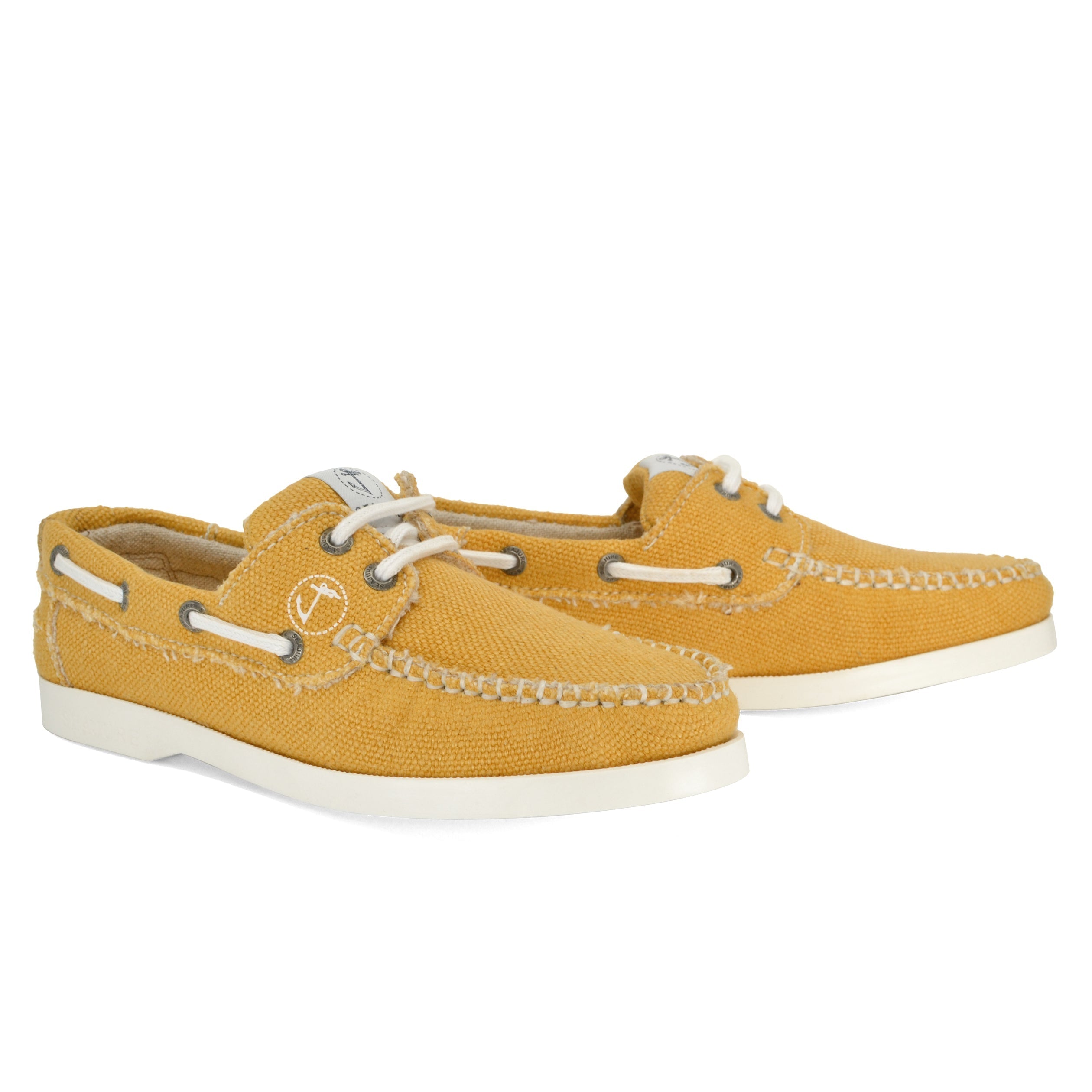 Women Hemp & Vegan Boat Shoe Saharun - Navella